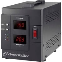 BlueWalker PowerWalker AVR 2000 SIV FR, Spannungsregler schwarz, Spannungsregler, Output: 2x French