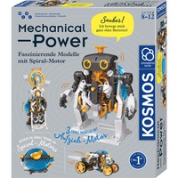 KOSMOS Mechanical Power, Experimentierkasten Faszinierende Modelle mit Spiral-Motor