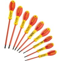 Stanley Schraubendreher-Set FATMAX, 10-teilig rot/gelb, Spannungsprüfer