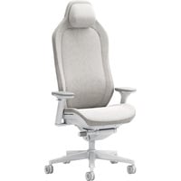 Fractal Design Refine 2 Fabric Light, Gaming-Stuhl hellgrau/weiß
