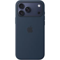 Apple Silikon Case mit MagSafe, Handyhülle dunkelblau, iPhone 17 Pro Max