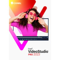 Corel VideoStudio Pro 2023, Multimedia-Software Mehrsprachig, 1 Lizenz