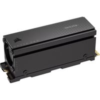 Corsair MP700 PRO 2 TB, SSD schwarz, PCIe 5.0 x4 | NVMe 2.0 | M.2 2280, mit Luftkühler