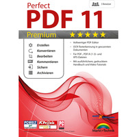 Markt+Technik Perfect PDF 11 Premium, Office, Publishing-Software Deutsch, Englisch, Italienisch, Mehrsprachig, 3 Lizenzen