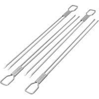 Broil King Narrow Doppelspieß-Set, 4-teilig edelstahl, für das Narrow Spießgestell