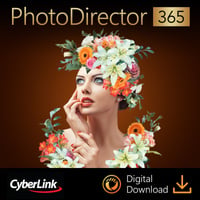 CyberLink PhotoDirector 365, Grafik, Multimedia-Software Deutsch, Englisch, Französisch, Italienisch, Spanisch, Mehrsprachig, 1 Lizenz, 1 Jahr