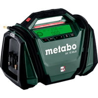 Metabo AK 18 Multi (600794850) Akku-Kompressor, 18 Volt grün/schwarz, ohne Akku und Ladegerät