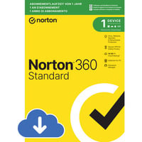 Norton 360 Standard, Sicherheit, Datensicherung-Software Deutsch, 12 Monate / 1 Gerät