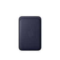 Apple Feingewebe Wallet mit MagSafe, Handyhülle dunkelblau, iPhone