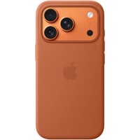 Apple Silikon Case mit MagSafe, Handyhülle braun, iPhone 17 Pro