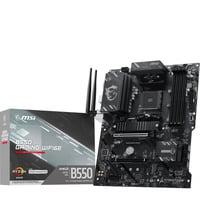 MSI B550 GAMING WIFI6E, Mainboard schwarz/silber