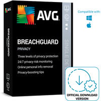 AVG BreachGuard, Sicherheit-Software 1 Lizenz, 1 Jahr