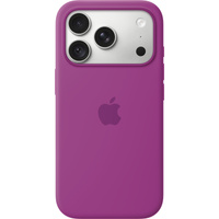 Apple Silikon Case mit MagSafe, Handyhülle magenta, iPhone 18 Pro
