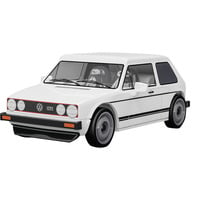 COBI Volkswagen Golf GTI (1976-1983), Konstruktionsspielzeug weiß, Maßstab 1:35