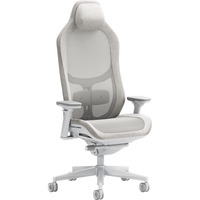 Fractal Design Refine 2 Mesh Light, Gaming-Stuhl hellgrau/weiß