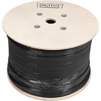 Digitus Professional Cat.7 S/FTP Erdverlegekabel, simplex, PE schwarz, 1.000 Meter Trommel