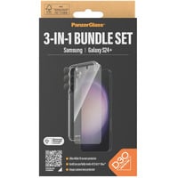 PanzerGlass 3-in-1 Schutz Set transparent, Samsung Galaxy S24 Plus, EasyAligner