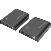 Digitus HDMI KVM IP Extender Set, KVM-Switch 