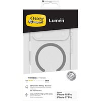 Otterbox Lumen, Handyhülle transparent/silber, iPhone 18 Pro / 17 Pro, MagSafe