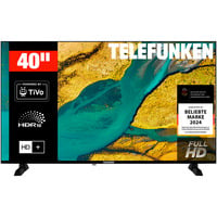 Telefunken XF40TP900S, LED-Fernseher 102 cm (40 Zoll), schwarz, FullHD, TiVo OS-Betriebssystem