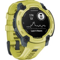 Garmin Instinct E, Smartwatch limette/limette, 45 mm, Twilight/Electric Lime, Silikon-Armband