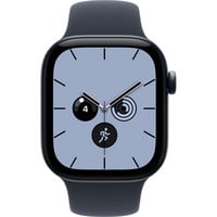 Apple Watch Series 12, Smartwatch dunkelblau, Keramik, 42 mm, Sportarmband Navyblau M/L, Cellular