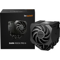 be quiet! Dark Rock Pro 6, CPU-Kühler schwarz, 120 mm
