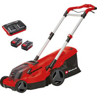 EINHELL Professional Akku-Rasenmäher GP-CM 36/450 3413292 rot/schwarz, 2x Li-Ionen Akku 4,0Ah