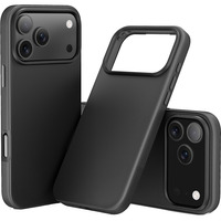 Nevox StyleShell PRO, Handyhülle schwarz, iPhone 17 Pro Max, kompatibel mit MagSafe