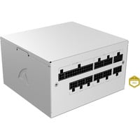 Sharkoon Rebel P20 Gen2 850 White, PC-Netzteil weiß, 1x 12 Pin High Power Anschluss, 3x PCIe, Kabelmanagement, 850 Watt