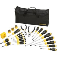 Stanley Schraubendreher-Set, 39-teilig schwarz/gelb, mit Tasche