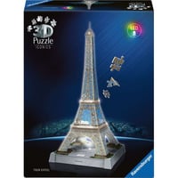 Ravensburger 3D Puzzle Iconics: Eiffelturm - mit Licht 216 Teile