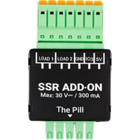 Shelly SSR Add-on, Erweiterungsmodul schwarz, für "the Pill"