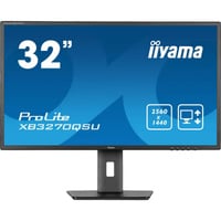 iiyama XB3270QSU-B1 Generalüberholt, LED-Monitor 80 cm (31.5 Zoll), schwarz (matt), WQHD, IPS, HDMI, DP, Ergonomischer Standfuß, 100Hz Panel