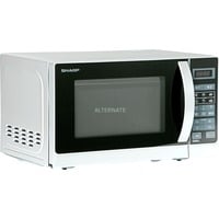 SHARP Magnetron R-642 IN-W, Mikrowelle edelstahl
