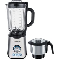 Steba MX 4 plus, Standmixer edelstahl (gebürstet)/schwarz